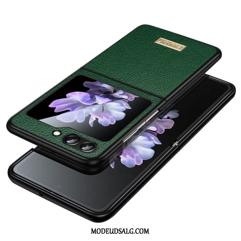 Cover Samsung Galaxy Z Flip 5 Sulada Lædereffekt