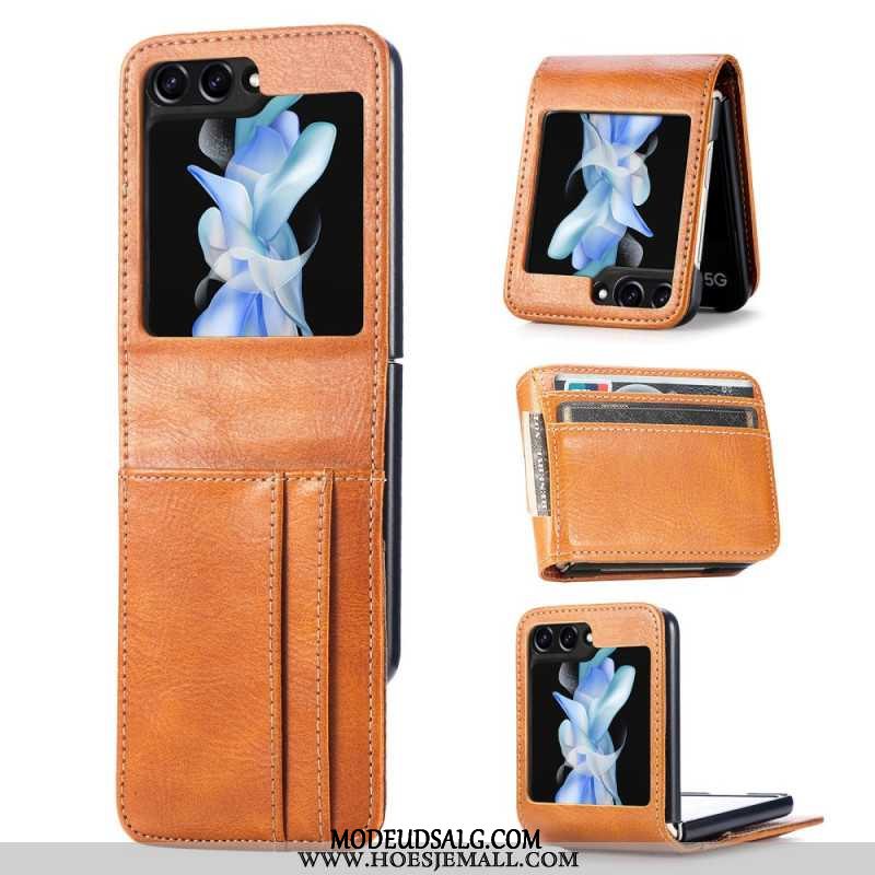 Cover Samsung Galaxy Z Flip 5 Vintage Kortholder