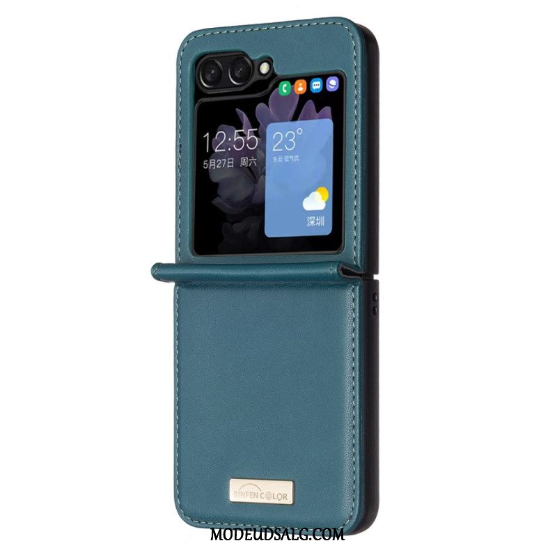 Cover Samsung Galaxy Z Flip 6 Klassisk Binfen Farve