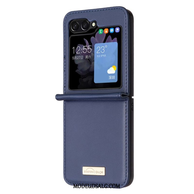 Cover Samsung Galaxy Z Flip 6 Klassisk Binfen Farve