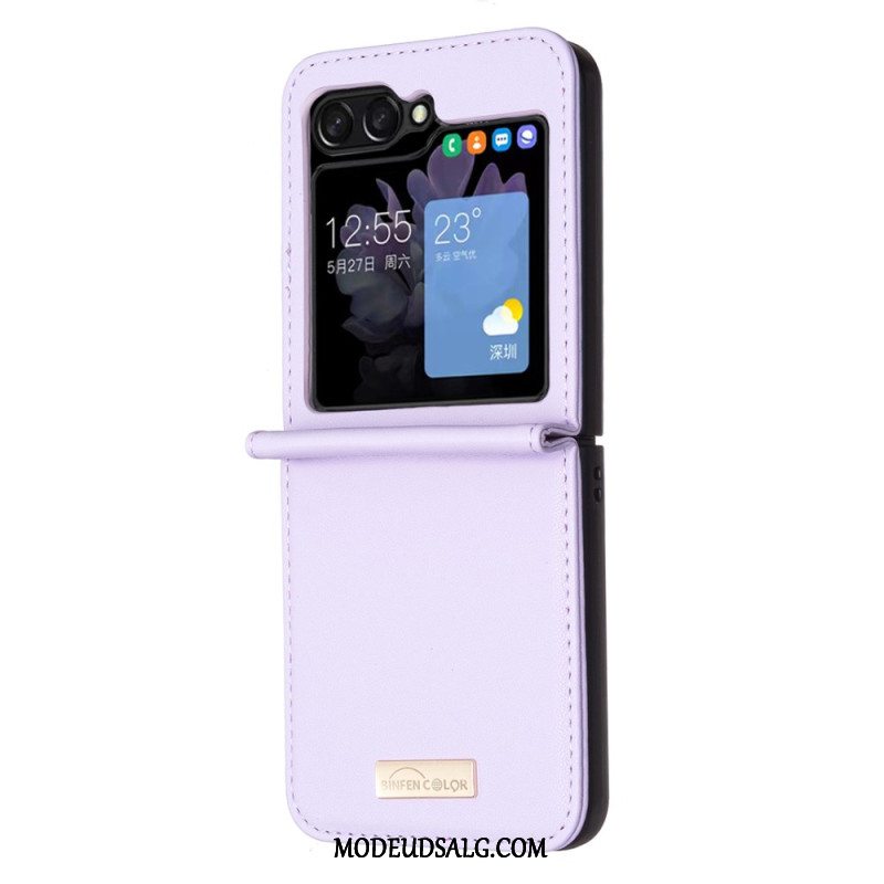 Cover Samsung Galaxy Z Flip 6 Klassisk Binfen Farve