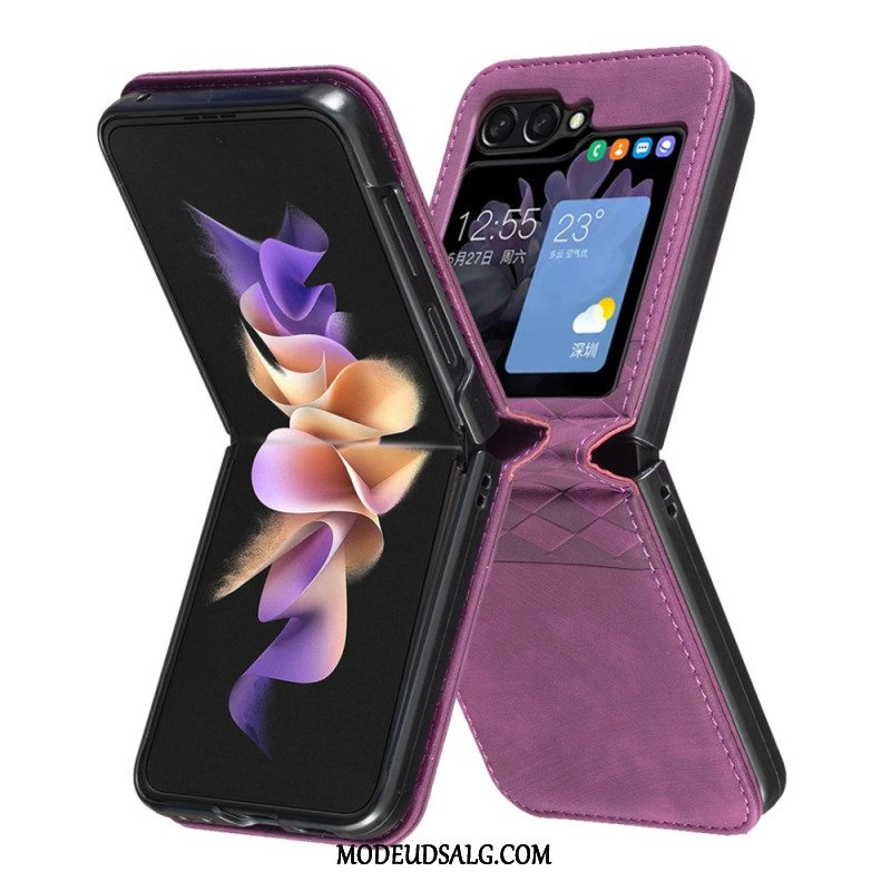 Cover Samsung Galaxy Z Flip 6 Kunstlæderfrise