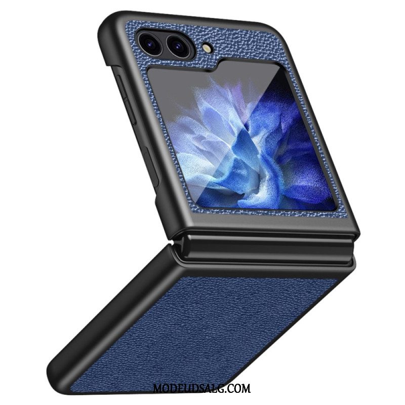 Cover Samsung Galaxy Z Flip 6 Litchi Kunstlæder