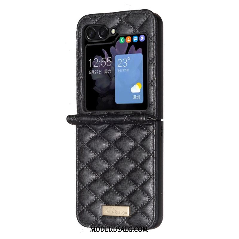 Cover Samsung Galaxy Z Flip 6 Quiltet Binfen Farve