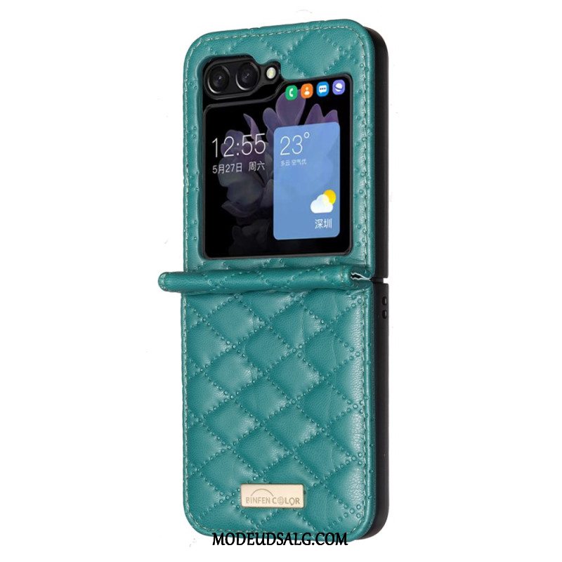 Cover Samsung Galaxy Z Flip 6 Quiltet Binfen Farve