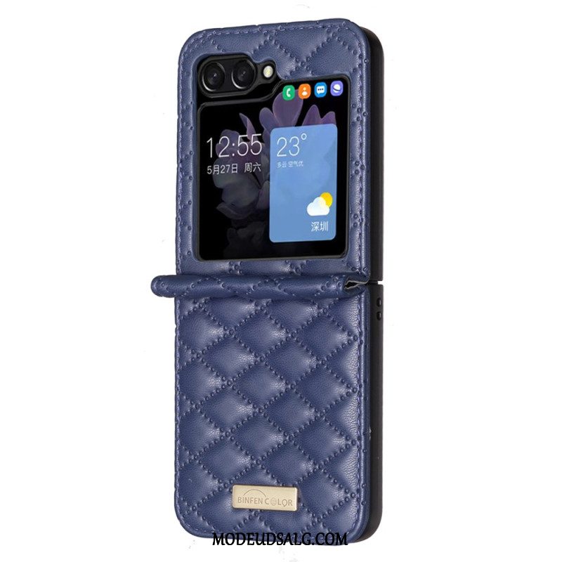 Cover Samsung Galaxy Z Flip 6 Quiltet Binfen Farve