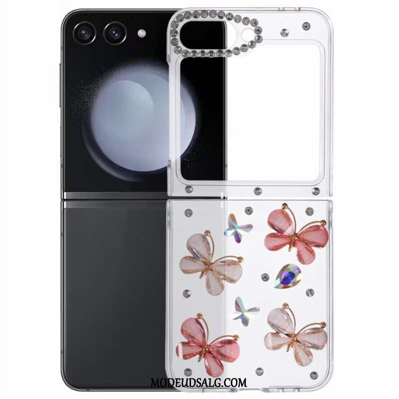 Cover Samsung Galaxy Z Flip 6 Rhinstensdekoration