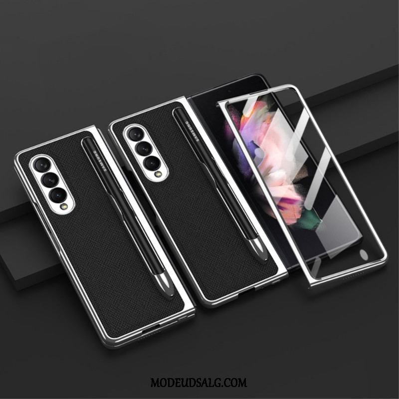 Cover Samsung Galaxy Z Fold 3 5G Beskyttelsessæt Gkk Skærmbeskytter Og Stylus Holder