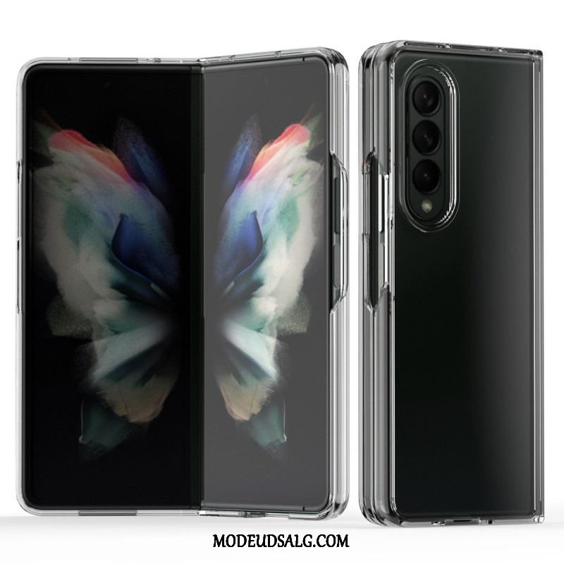 Cover Samsung Galaxy Z Fold 3 5G Gennemsigtige Farvede Kanter