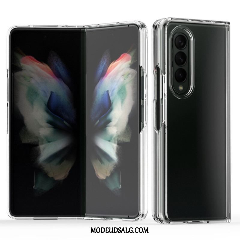 Cover Samsung Galaxy Z Fold 3 5G Gennemsigtige Farvede Kanter