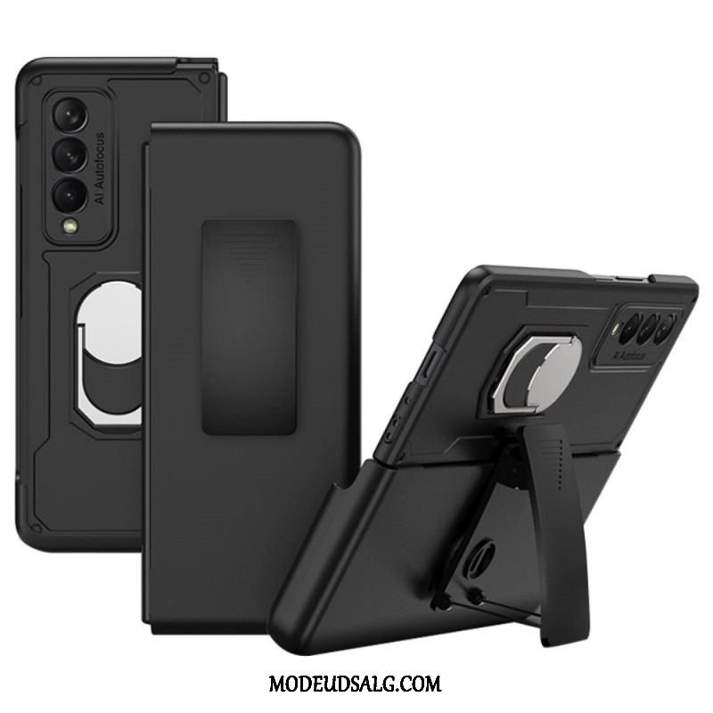 Cover Samsung Galaxy Z Fold 3 5G Med Ring Og Holder Gkk