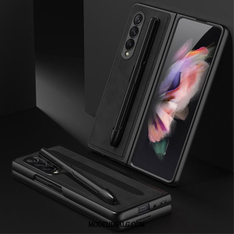 Cover Samsung Galaxy Z Fold 3 5G Stylusholder I Lædereffekt Gkk