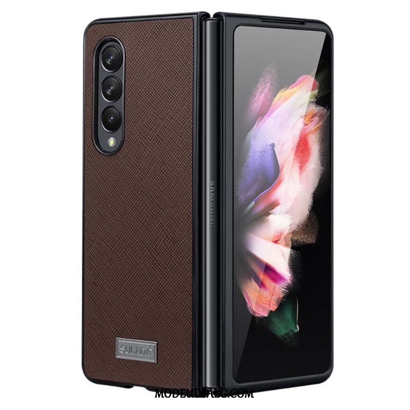 Cover Samsung Galaxy Z Fold 3 5G Sulada Tekstureret Kunstlæder