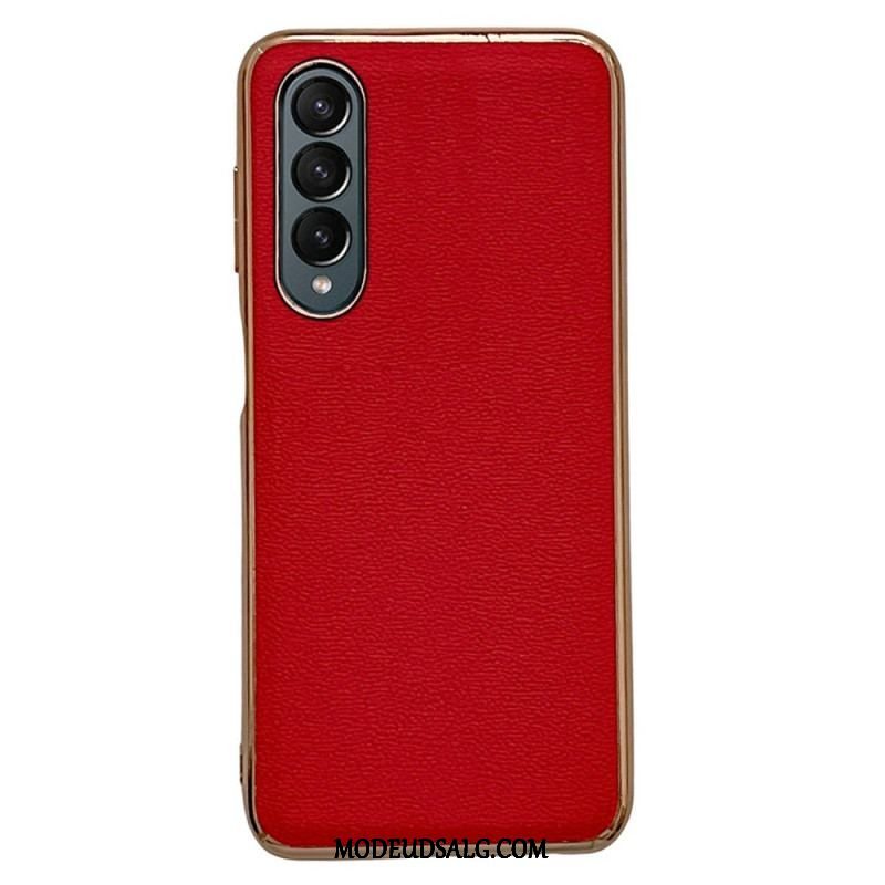 Cover Samsung Galaxy Z Fold 4 Imiteret Kalveskind