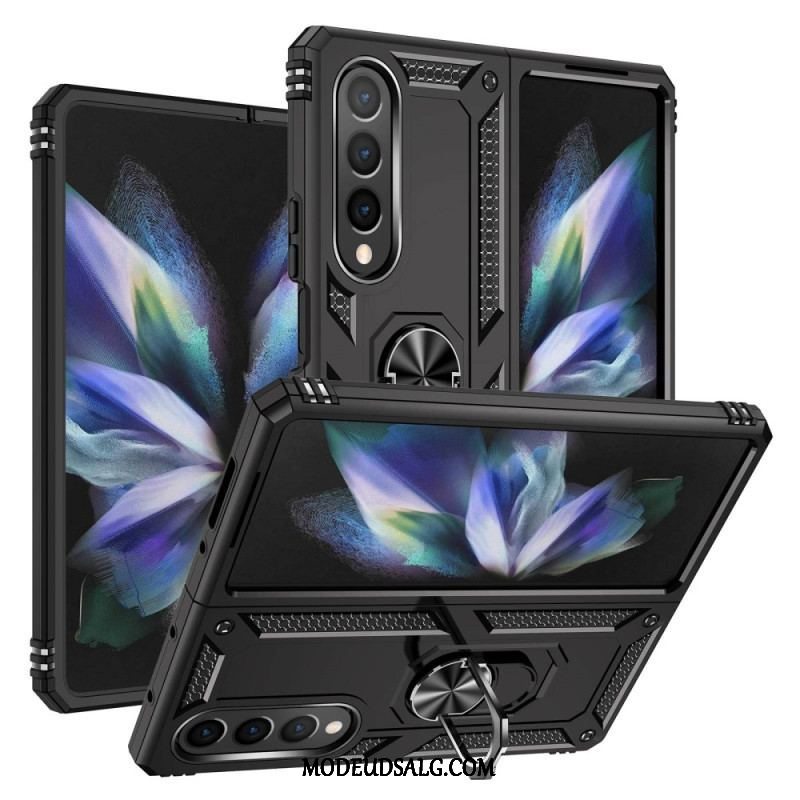 Cover Samsung Galaxy Z Fold 4 Militær Klasse Med Ring