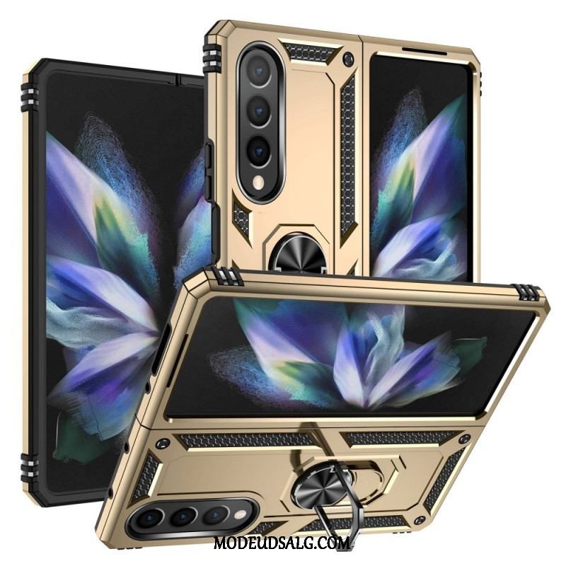 Cover Samsung Galaxy Z Fold 4 Militær Klasse Med Ring