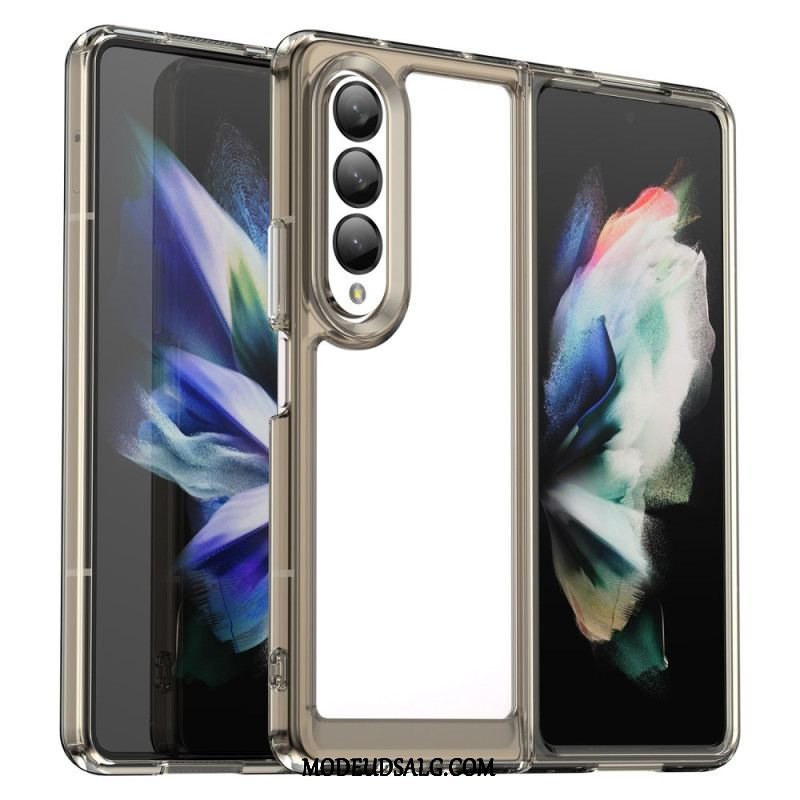 Cover Samsung Galaxy Z Fold 4 Plast Farve