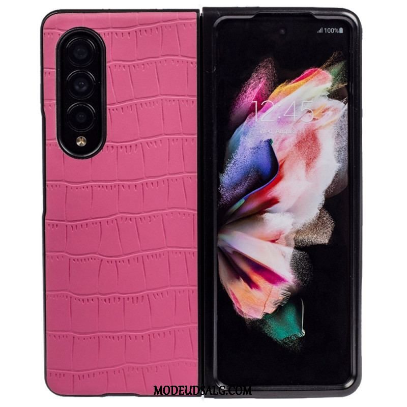 Cover Samsung Galaxy Z Fold 4 Præget Krokodille