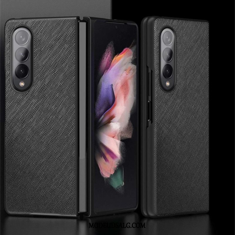 Cover Samsung Galaxy Z Fold 4 Vævet Tekstur