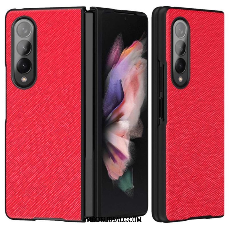 Cover Samsung Galaxy Z Fold 4 Vævet Tekstur