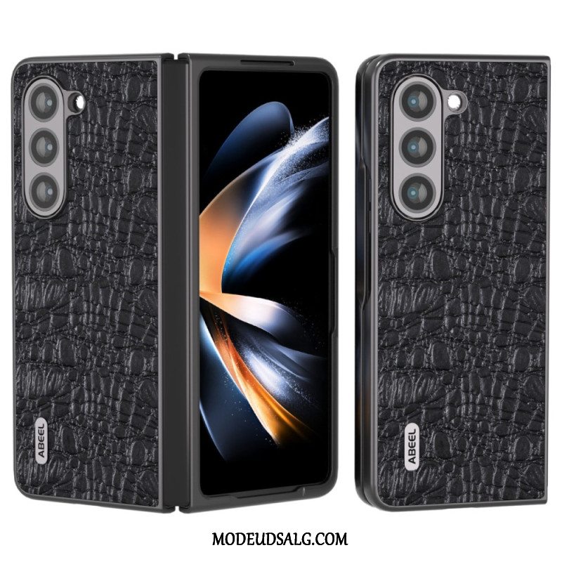 Cover Samsung Galaxy Z Fold 5 Abeel Krokodilleskindstil