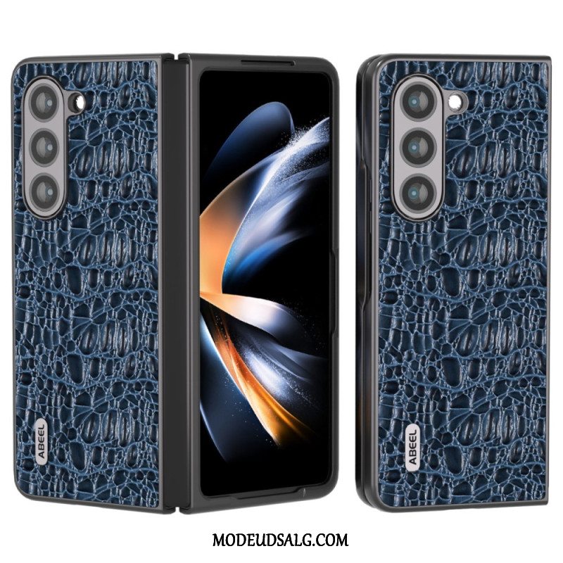 Cover Samsung Galaxy Z Fold 5 Abeel Krokodilleskindstil