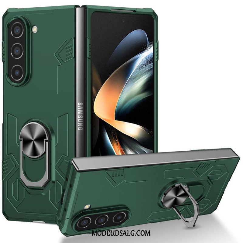 Cover Samsung Galaxy Z Fold 5 Defender Ring-støtte