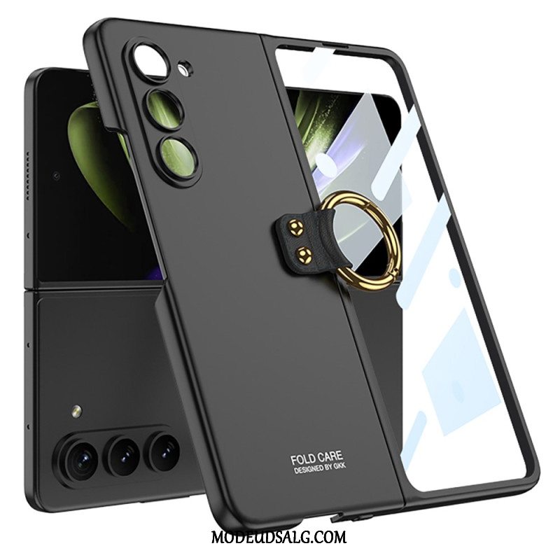 Cover Samsung Galaxy Z Fold 5 Klassisk Med Gkk Ring