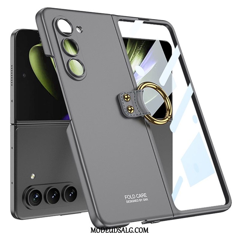 Cover Samsung Galaxy Z Fold 5 Klassisk Med Gkk Ring