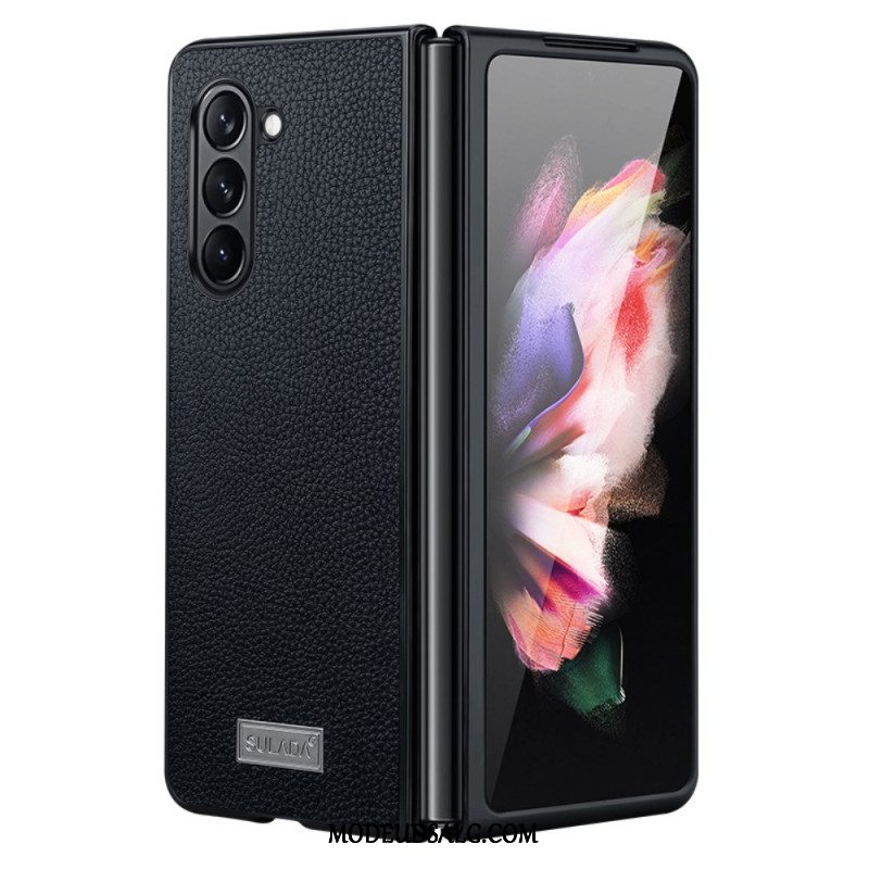 Cover Samsung Galaxy Z Fold 6 Kunstlæder Litchi Sulada