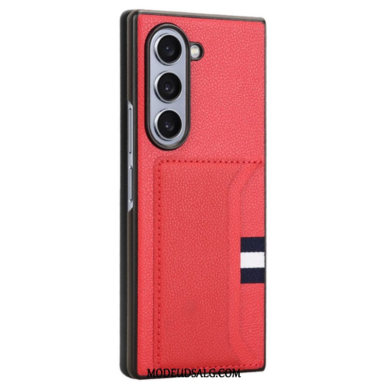 Cover Samsung Galaxy Z Fold 6 Tricolore Kortholder