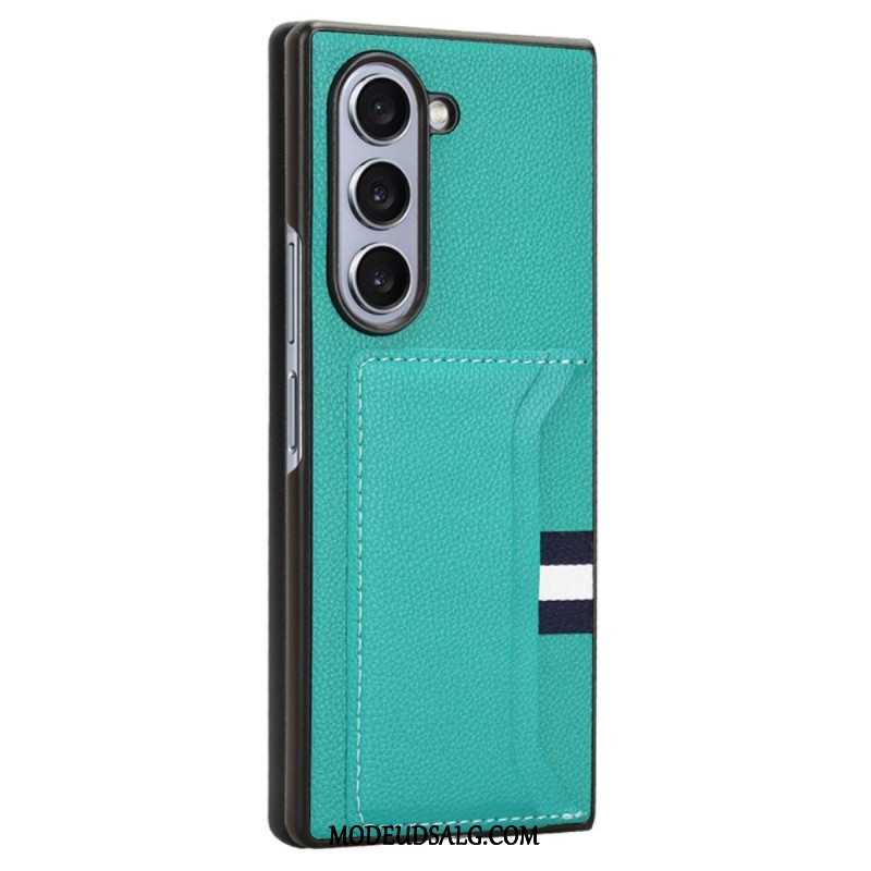 Cover Samsung Galaxy Z Fold 6 Tricolore Kortholder