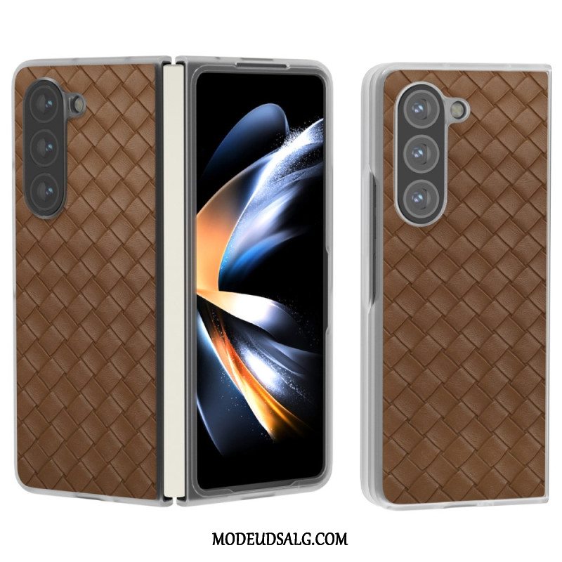 Cover Samsung Galaxy Z Fold 6 Vævet Tekstur