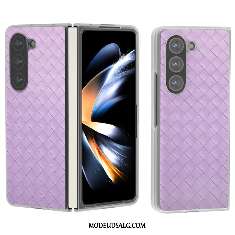 Cover Samsung Galaxy Z Fold 6 Vævet Tekstur