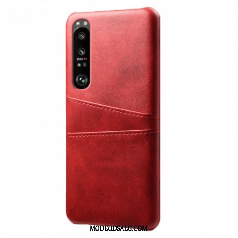 Cover Sony Xperia 1 III Ksq Kortholder