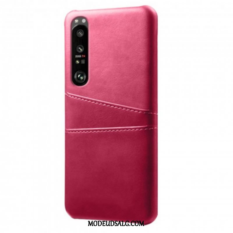 Cover Sony Xperia 1 III Ksq Kortholder