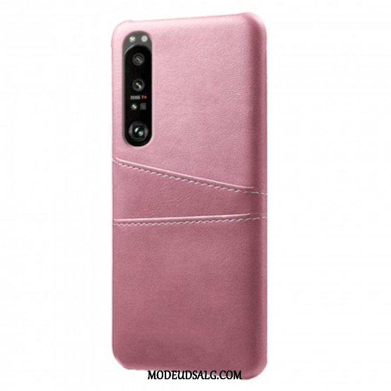 Cover Sony Xperia 1 III Ksq Kortholder