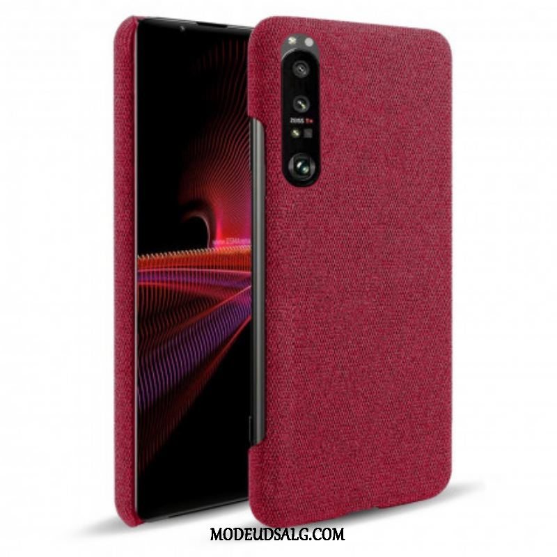 Cover Sony Xperia 1 III Teksturstof Ksq