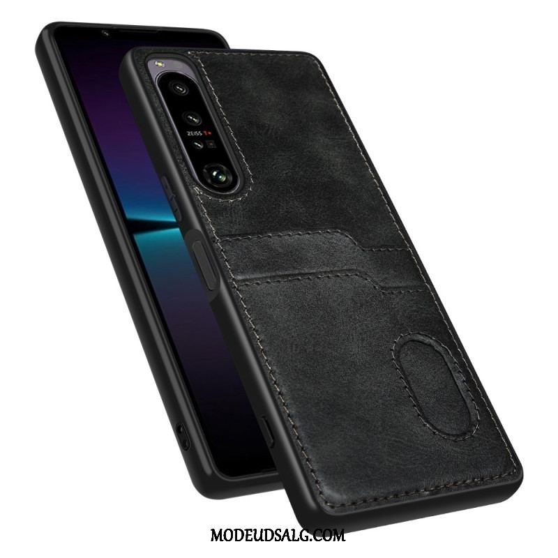 Cover Sony Xperia 1 IV Dobbelt Kortholder