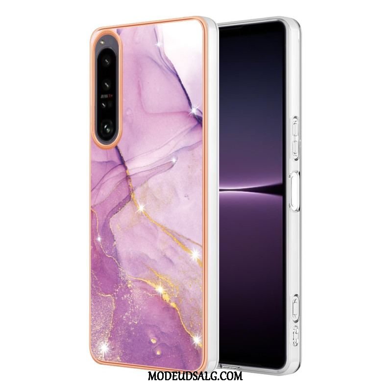 Cover Sony Xperia 1 IV Farvet Marmor