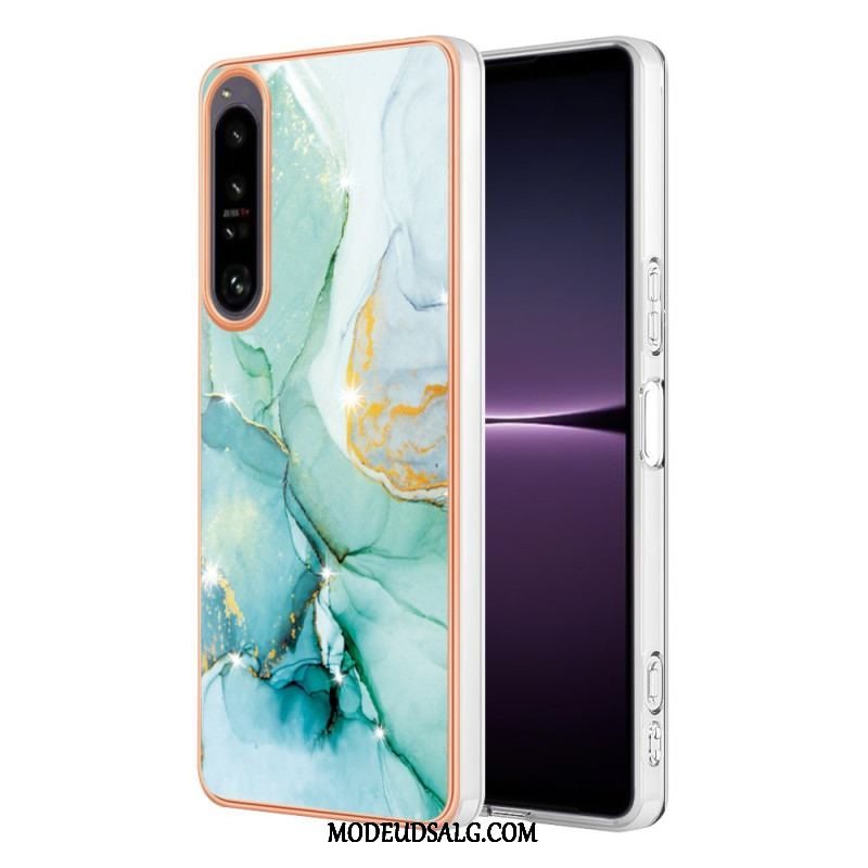 Cover Sony Xperia 1 IV Farvet Marmor