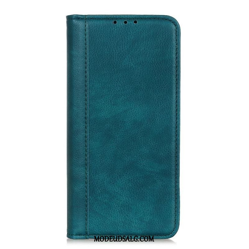 Cover Sony Xperia 1 IV Flip Cover Klassisk Splitlæder