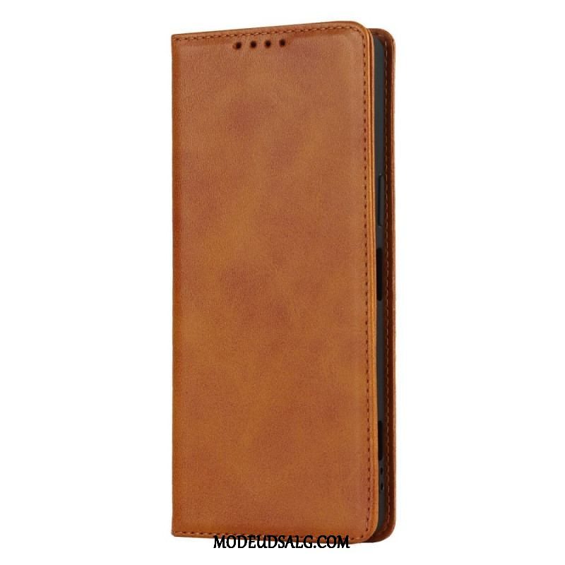 Cover Sony Xperia 1 IV Flip Cover Klassisk Stil