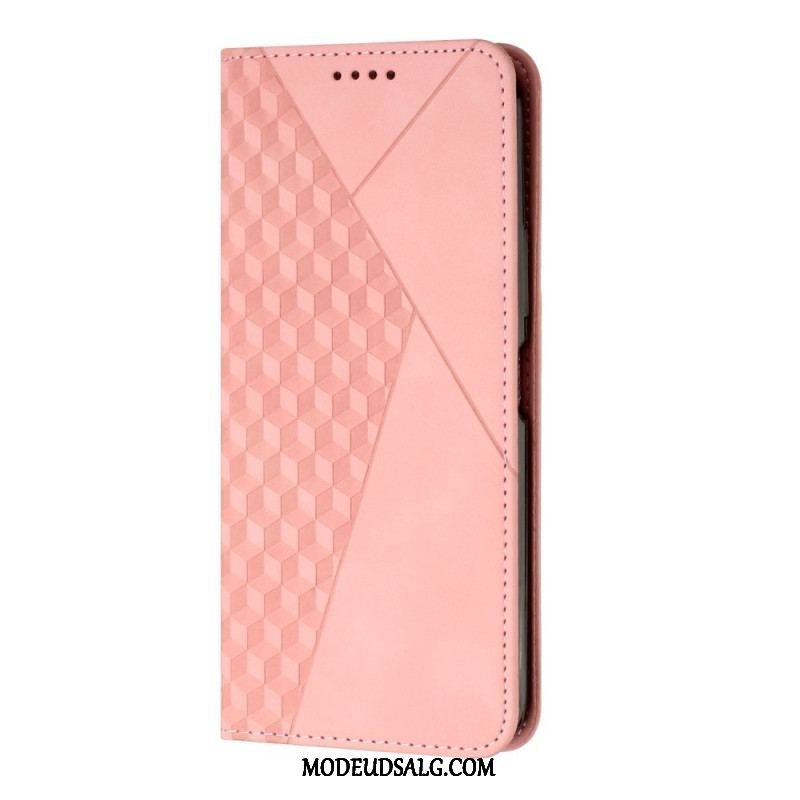 Cover Sony Xperia 1 IV Flip Cover Stil Læder 3d Mønster