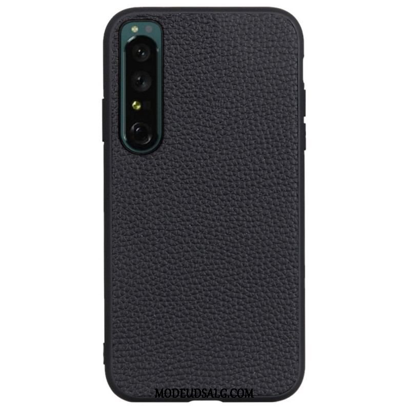 Cover Sony Xperia 1 IV Hybrid Ægte Læder