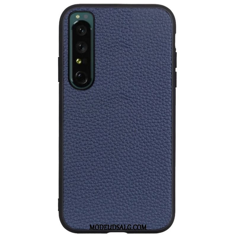 Cover Sony Xperia 1 IV Hybrid Ægte Læder