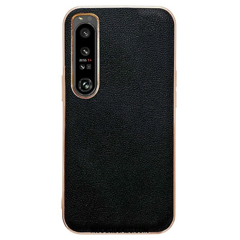 Cover Sony Xperia 1 IV Ægte Læder