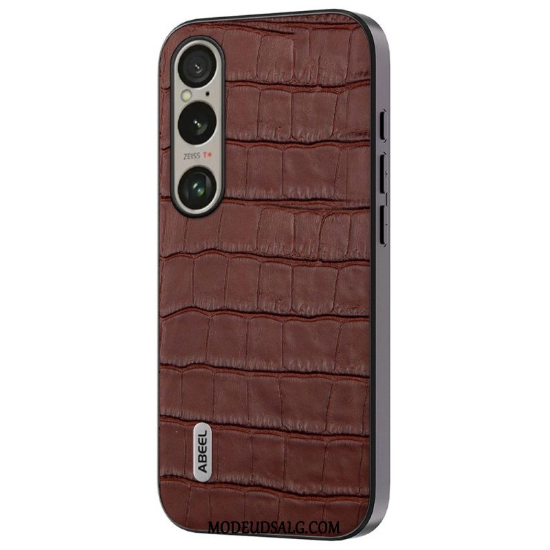 Cover Sony Xperia 1 Vi Telefon Etui Krokodilletekstur Abeel