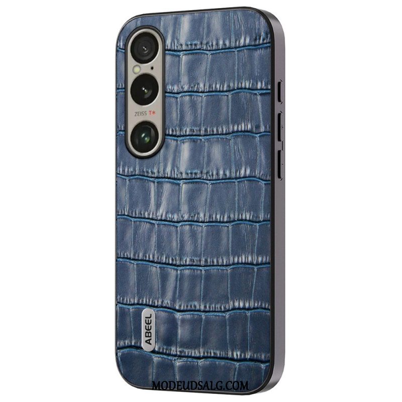 Cover Sony Xperia 1 Vi Telefon Etui Krokodilletekstur Abeel