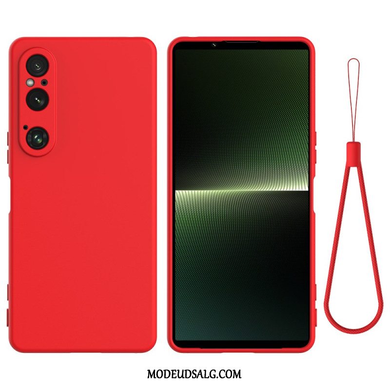 Cover Sony Xperia 1 Vi Telefon Etui Silikonestrop